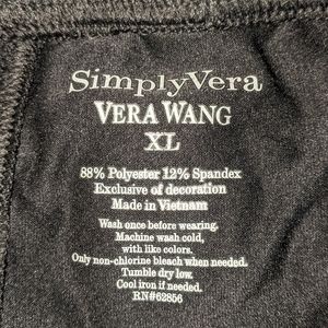 Simply Vera black leggings